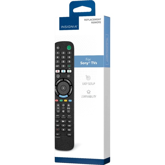 Insignia™ - NS-RMTSNY21 Replacement Remote for Sony TVs - Black - Picture 5 of 10